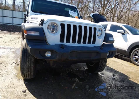 2018 Jeep Wrangler Unlimited Sport S 4X4 z USA, uszkodzony, nr VIN 1C4HJXDG3JW123175